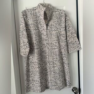 Holly Shae Arden Dress in Black/White Print, Size M/L, New With Tags